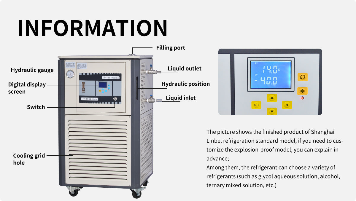 -40℃ Sealed Recirculating Chiller