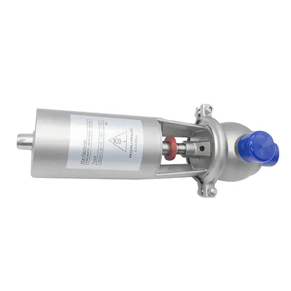 SS304 SS316L Welding 20 Model L Type Pneumatic Flow Cut Shut-off Valve