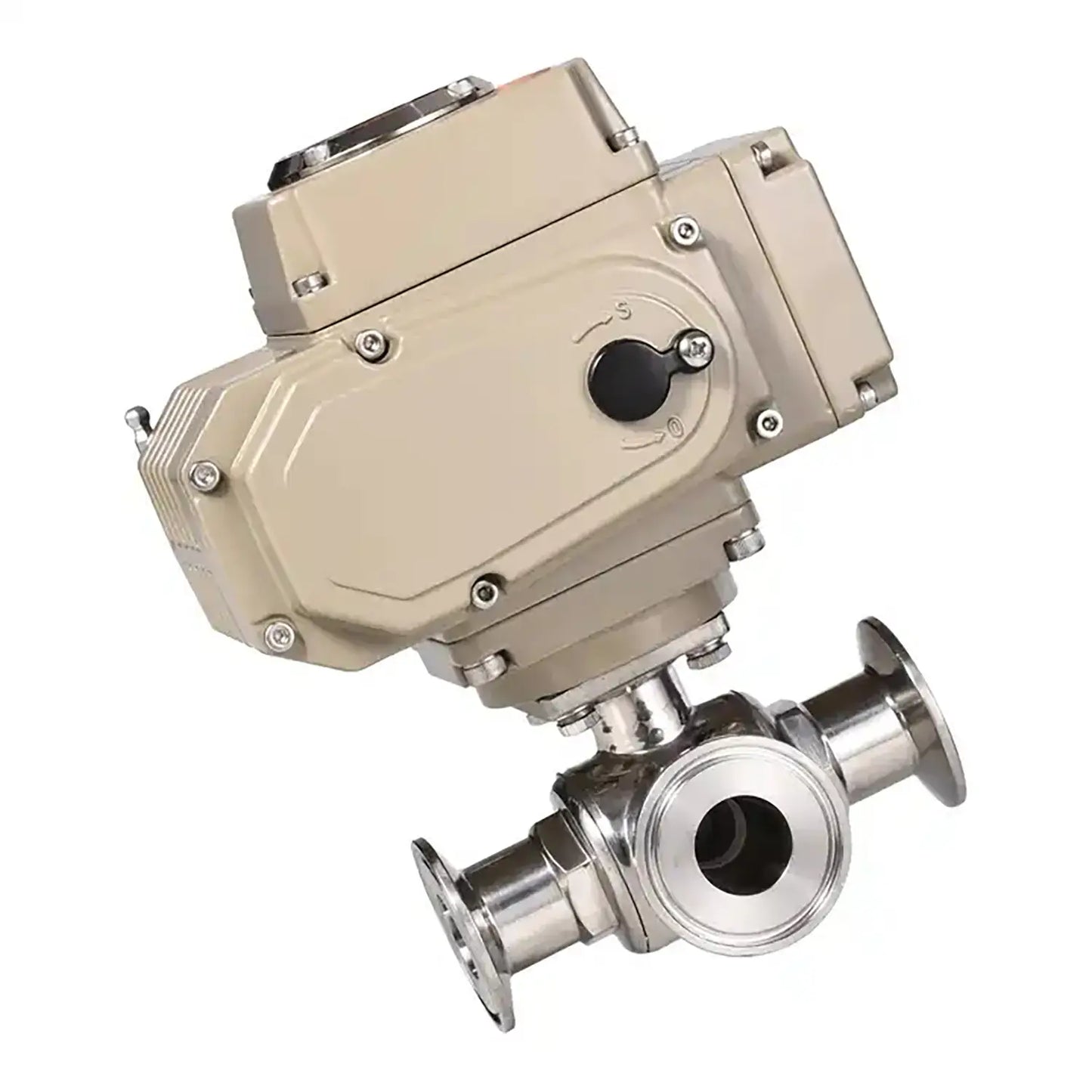 Sanitary Manual TC Three Ways Ball Valve