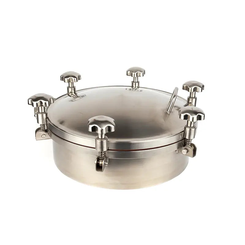 Sanitary Outward Round Stainless Steel Pressure Manhole
