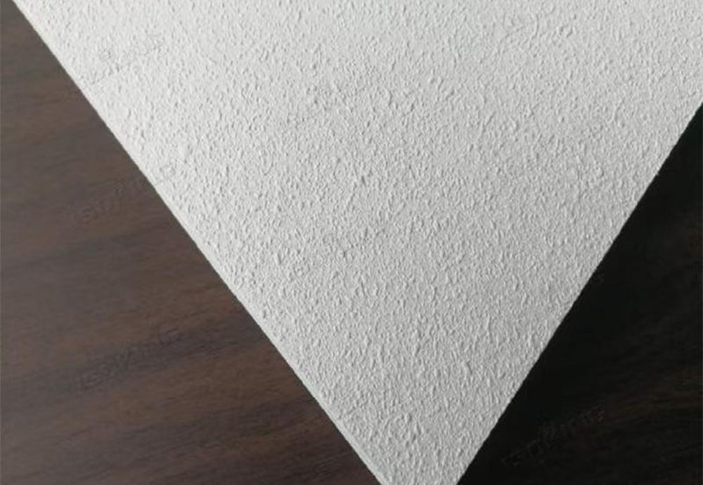 White paint 600 stone wool acoustic panel