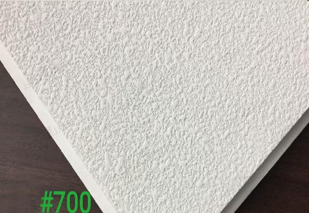 White paint 700 stone wool acoustic panel