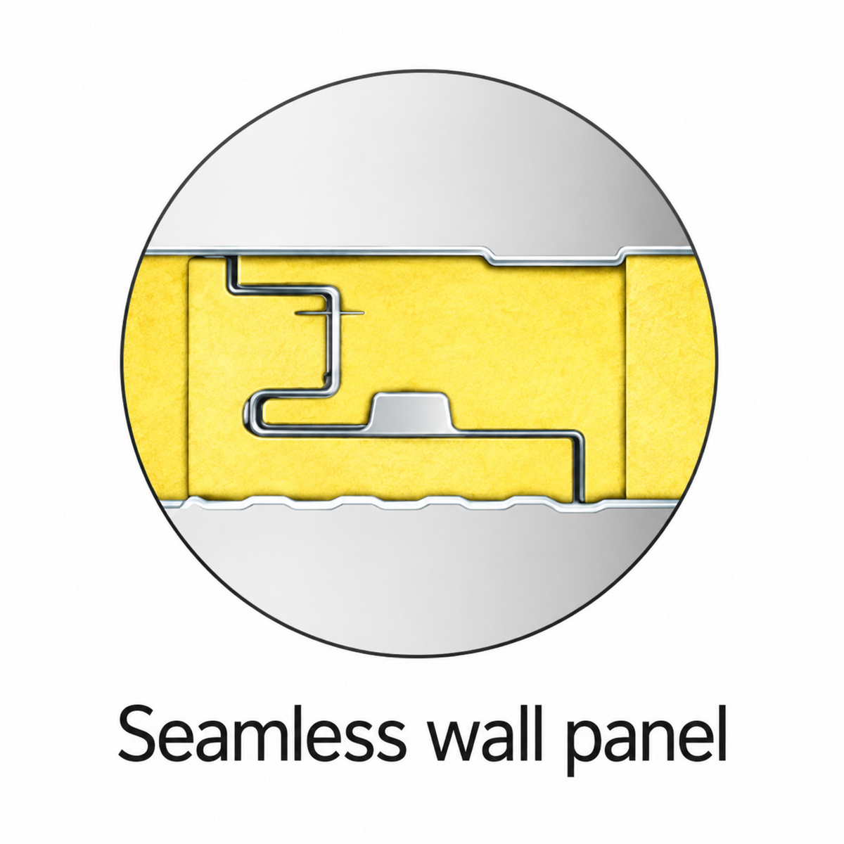 PUR PIR seamless wall panel joint detail