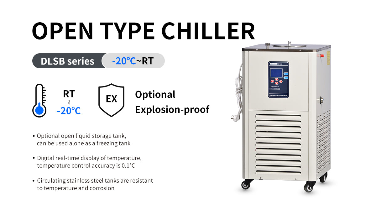 -20℃ non-sealed recirculating chiller