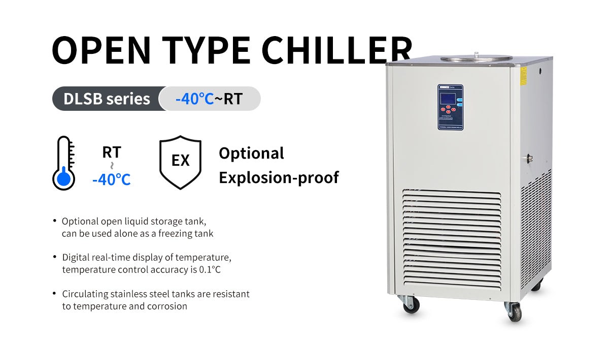 -40℃ non-sealed recirculating chiller