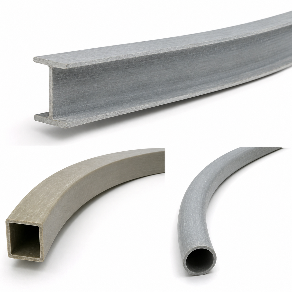 Curved FRP Pultruded Profiles