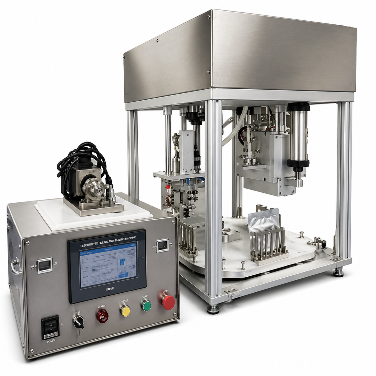 Electrolyte Filling & Sealing Machine