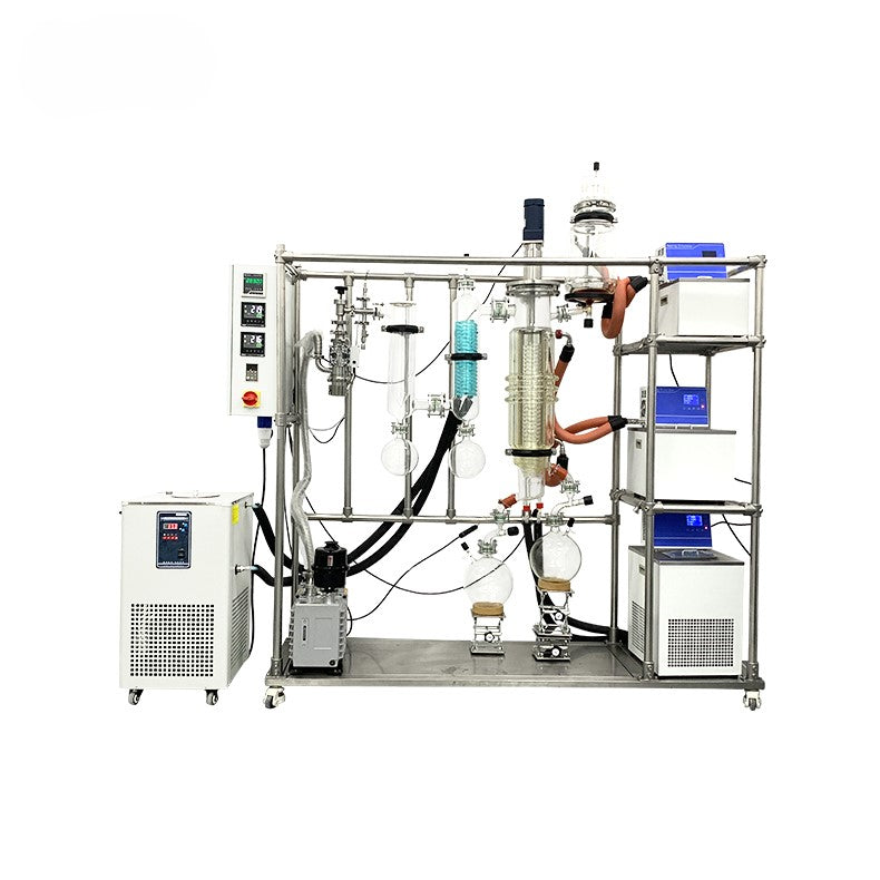 Glass Wiped Film Distillation Unit