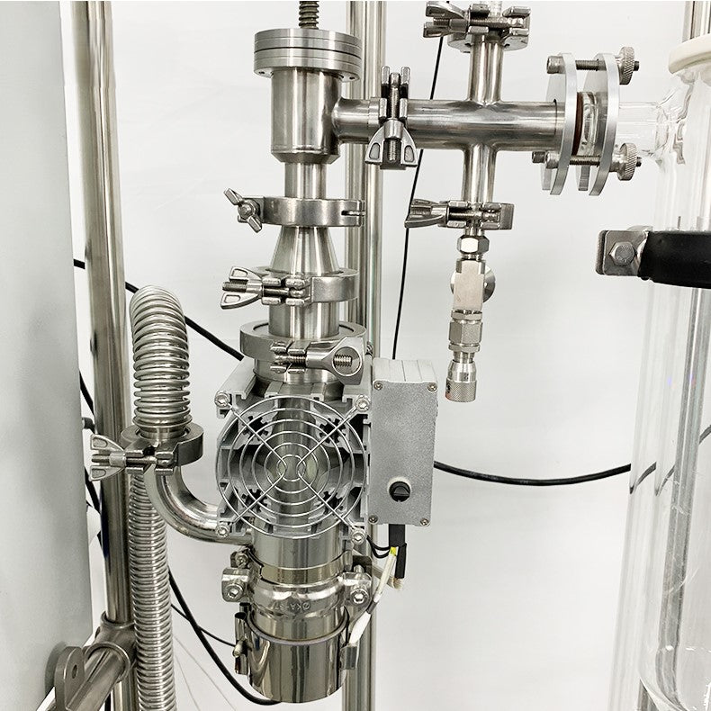 Glass Wiped Film Distillation Unit