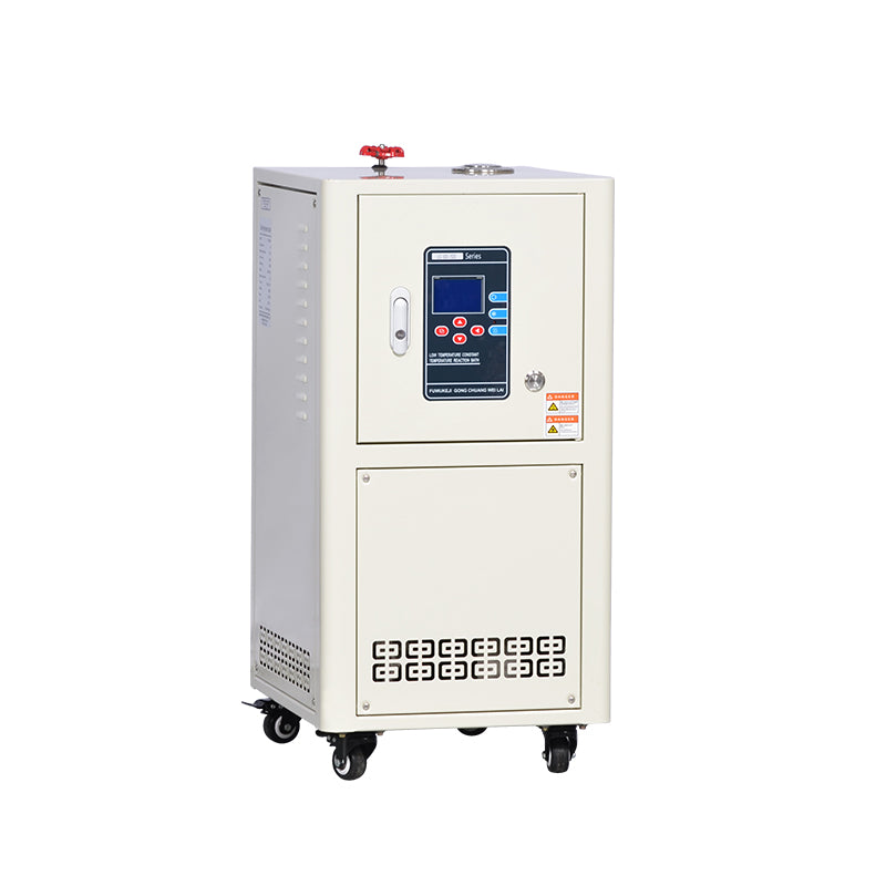 Heating temperature circulating oil bath