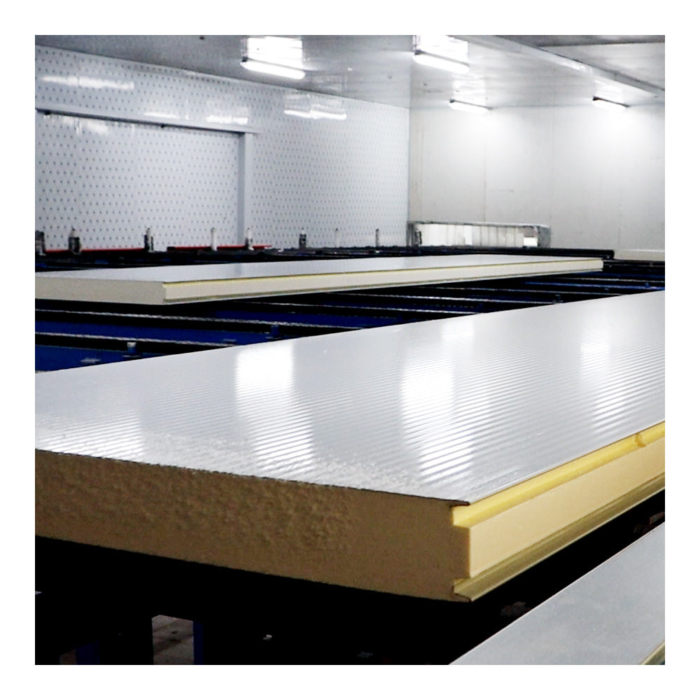 Rock Wool Insulated Metal Wall Panels with PUR-Sealed Edges