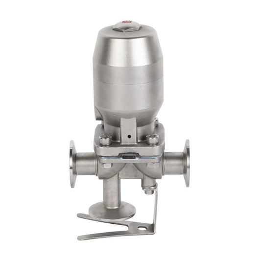 SS316L Sanitary TC Pneumatic Actuated Diaphragm Valve
