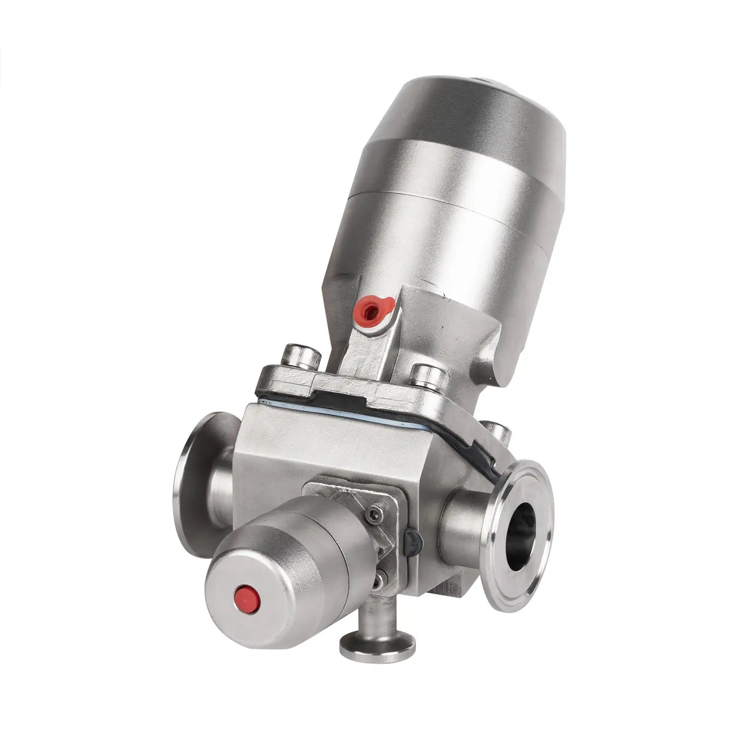 SS316L Sanitary TC Pneumatic Actuated Diaphragm Valve