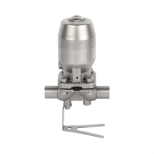 SS316L Sanitary TC Pneumatic Actuated Diaphragm Valve-