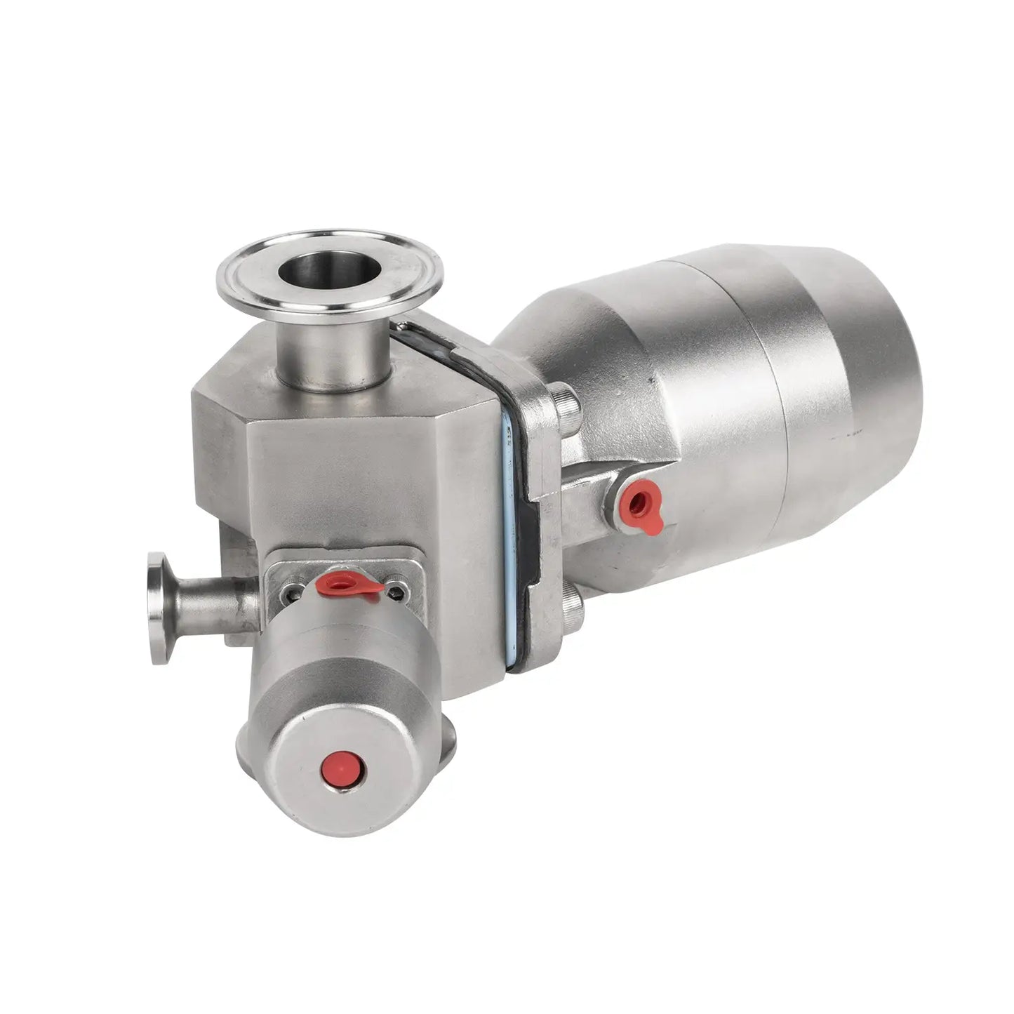 SS316L Sanitary TC Pneumatic Actuated Diaphragm Valve-