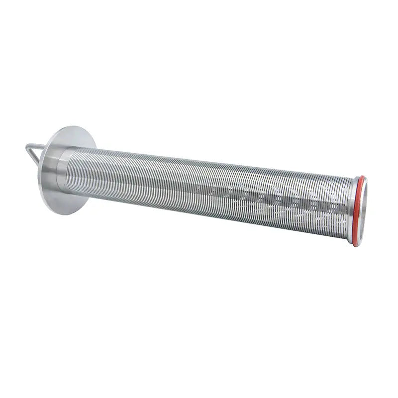 Sanitary Butt Weld Angular Filter Strainer