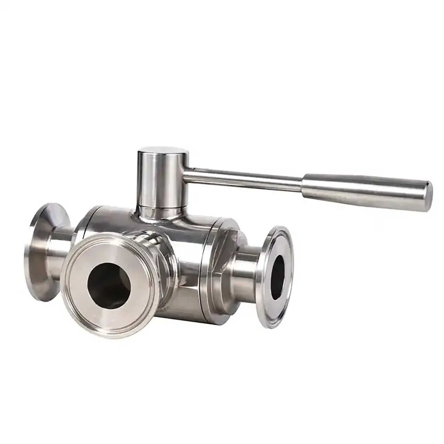 Sanitary Manual TC Three Ways Ball Valve