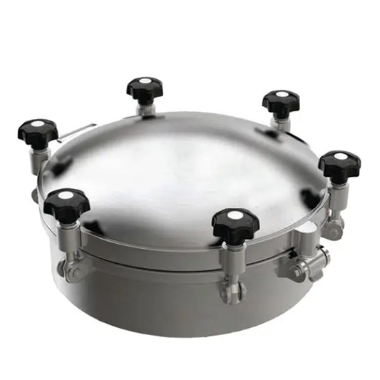 Sanitary Outward Round Stainless Steel Pressure Manhole