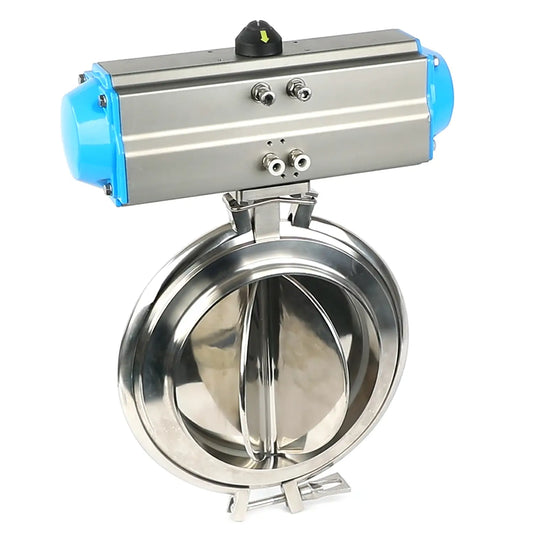 Sanitary Pneumatic Powder Butterfly Valve