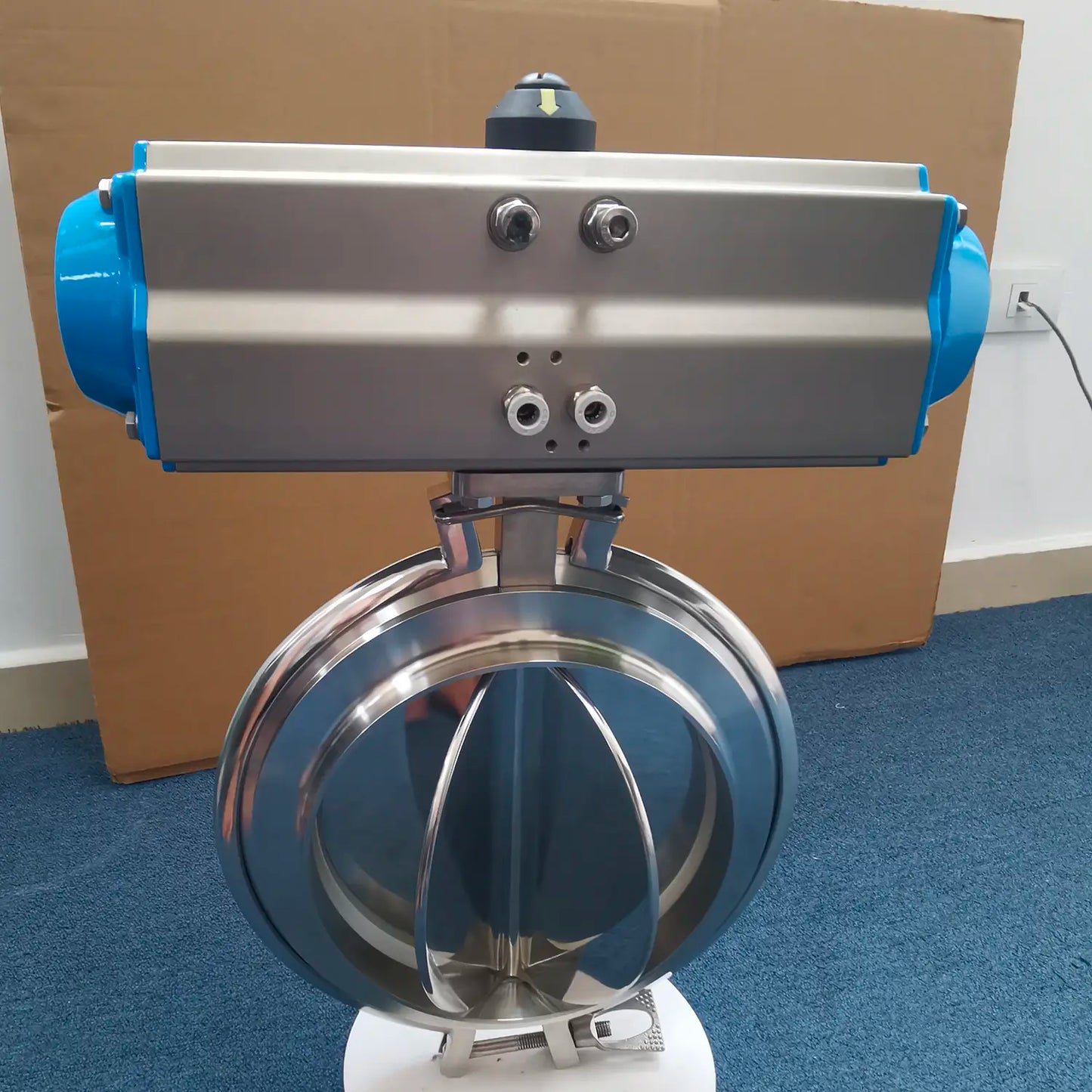 Sanitary Pneumatic Powder Butterfly Valve