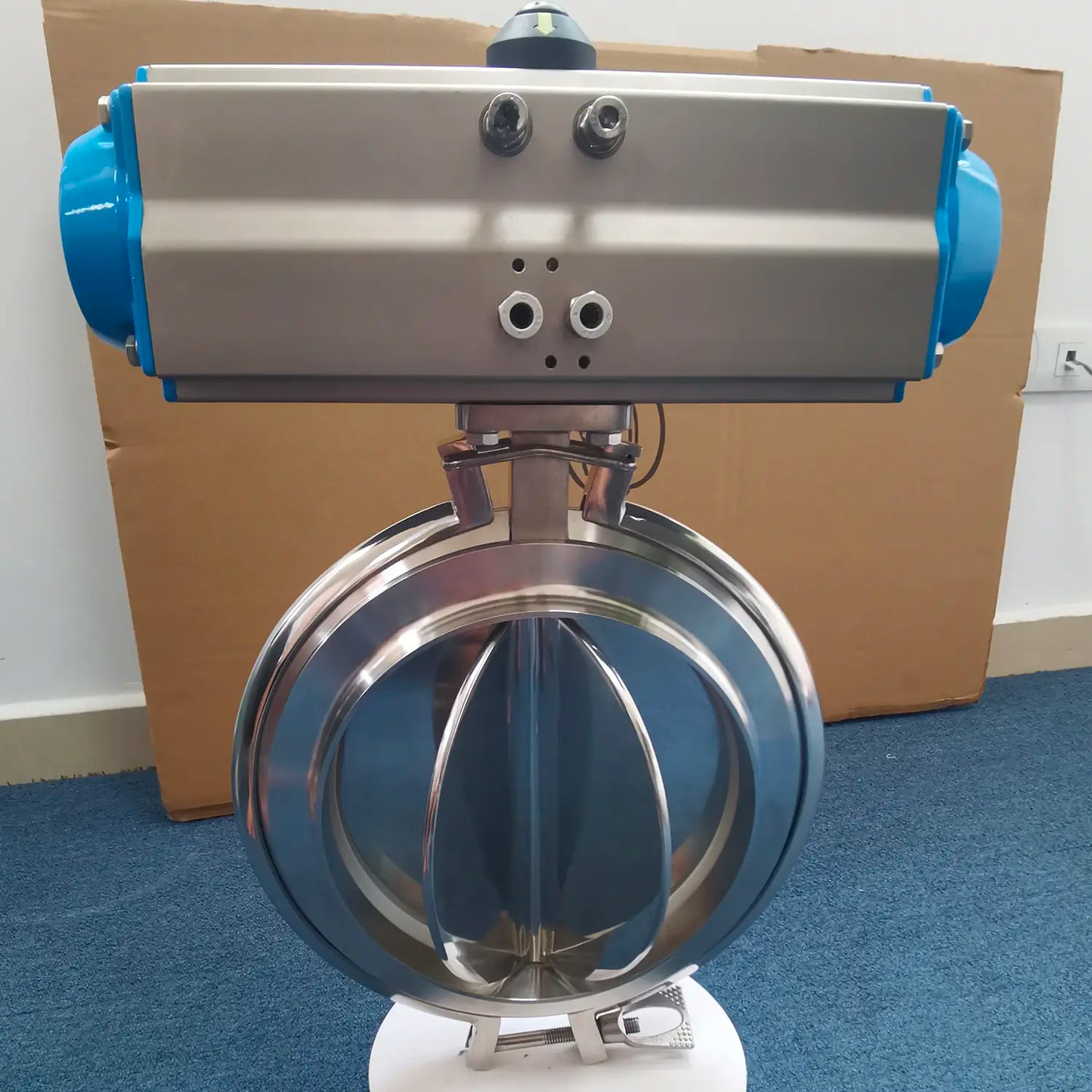 Sanitary Pneumatic Powder Butterfly Valve