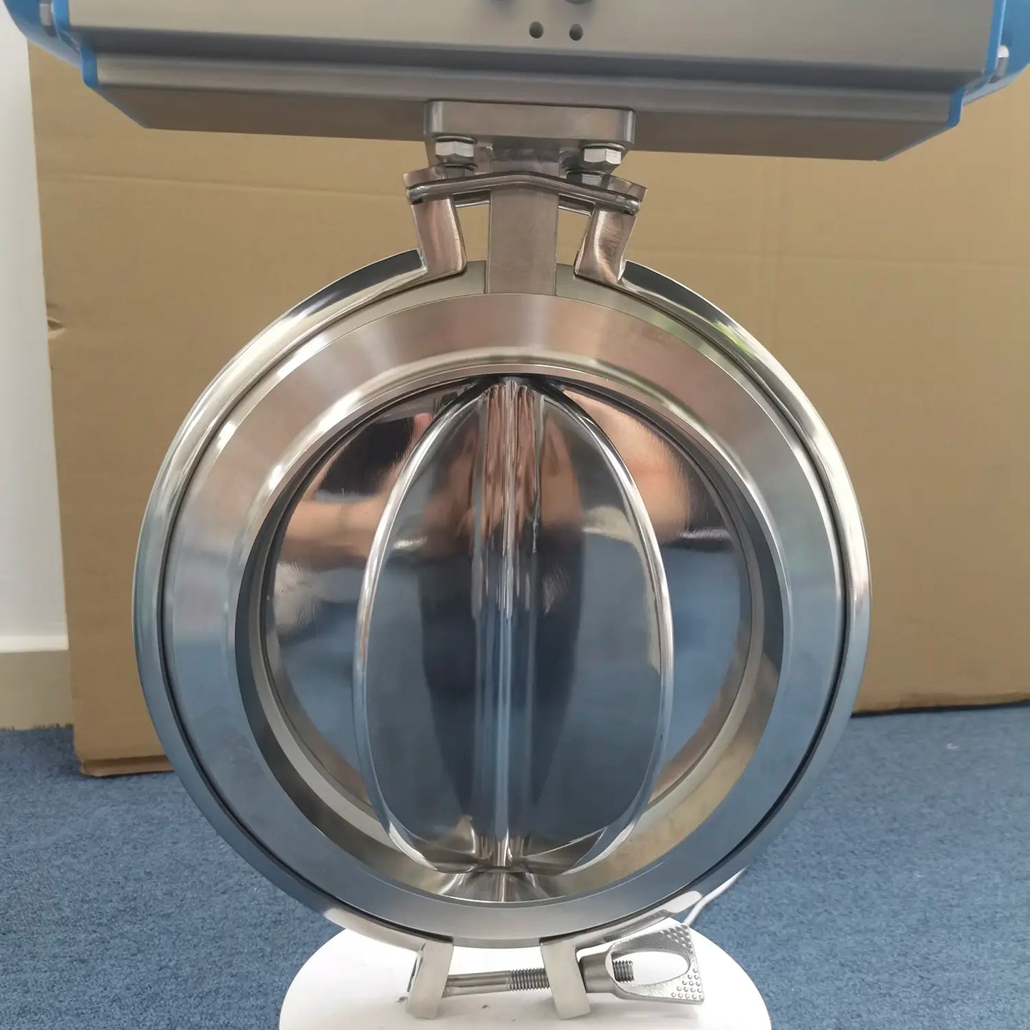 Sanitary Pneumatic Powder Butterfly Valve