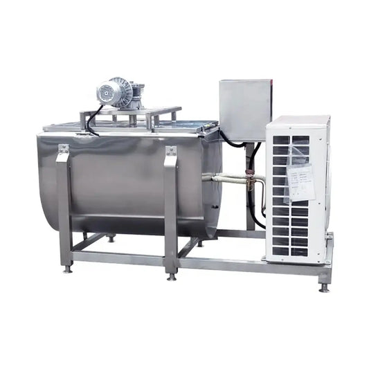 Sanitary Stainless Steel Milk Cooling Tank SS304 SS316L