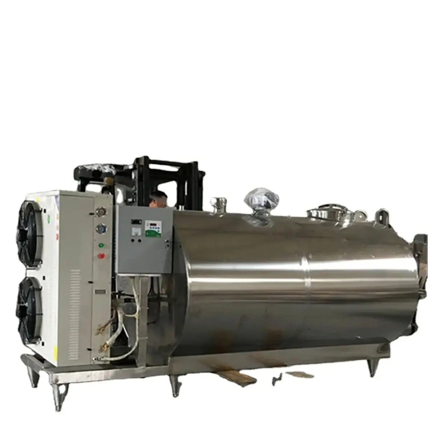 Sanitary Stainless Steel Milk Cooling Tank SS304 SS316L