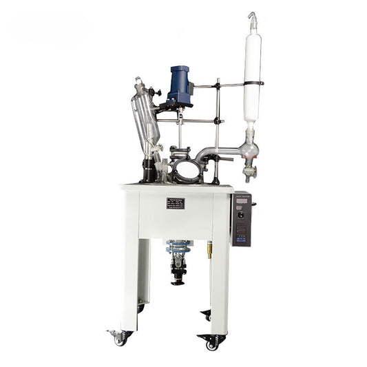 Single layer glass reactor