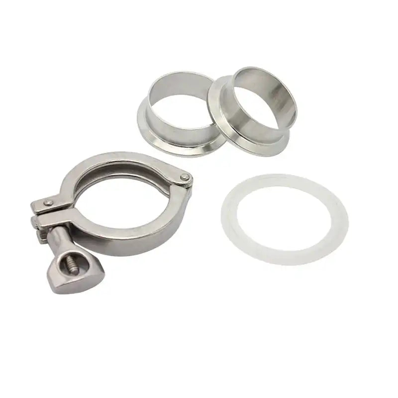 Stainless Steel 21.5MM Sanitary Clamp Ferrule Sets