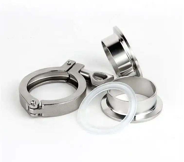 Stainless Steel 21.5MM Sanitary Clamp Ferrule Sets