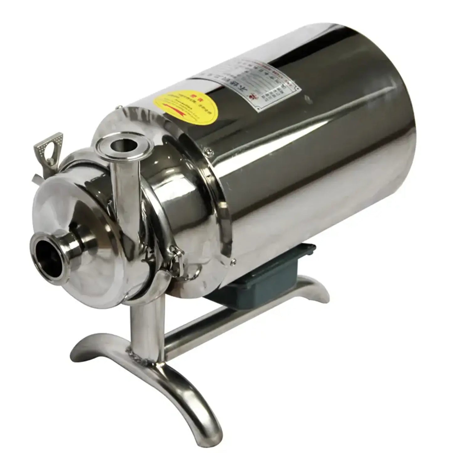 Stainless Steel Food Grade Transferring Round Cover Sanitary Milk Pump