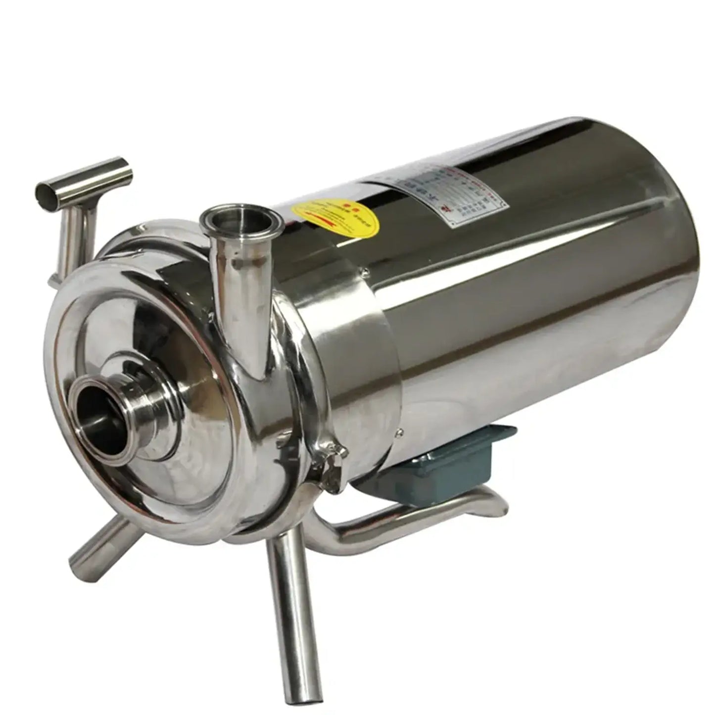 Stainless Steel Food Grade Transferring Round Cover Sanitary Milk Pump