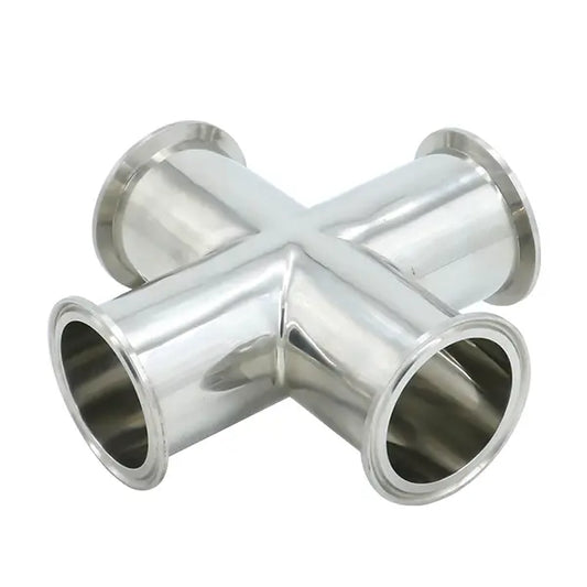 Stainless Steel Hygienic Sanitary Equal Cross