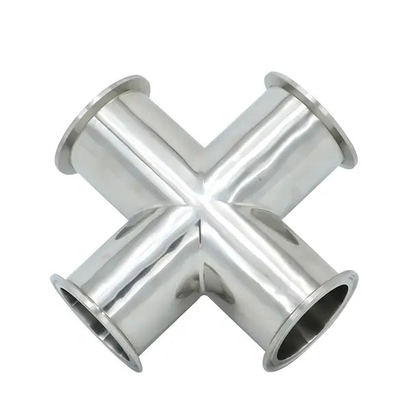 Stainless Steel Hygienic Sanitary Equal Cross
