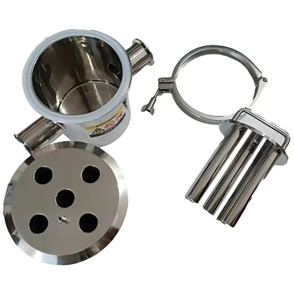 Stainless Steel Magnet Hopper Food Grate Liquid Line Magnetic Trap