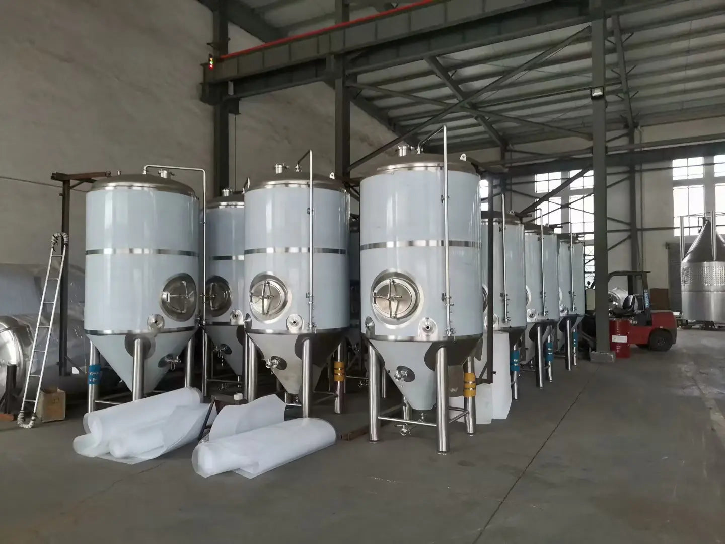 Stainless Steel Sanitary Beer Brewery Fermentation Tank SS304 SS316L