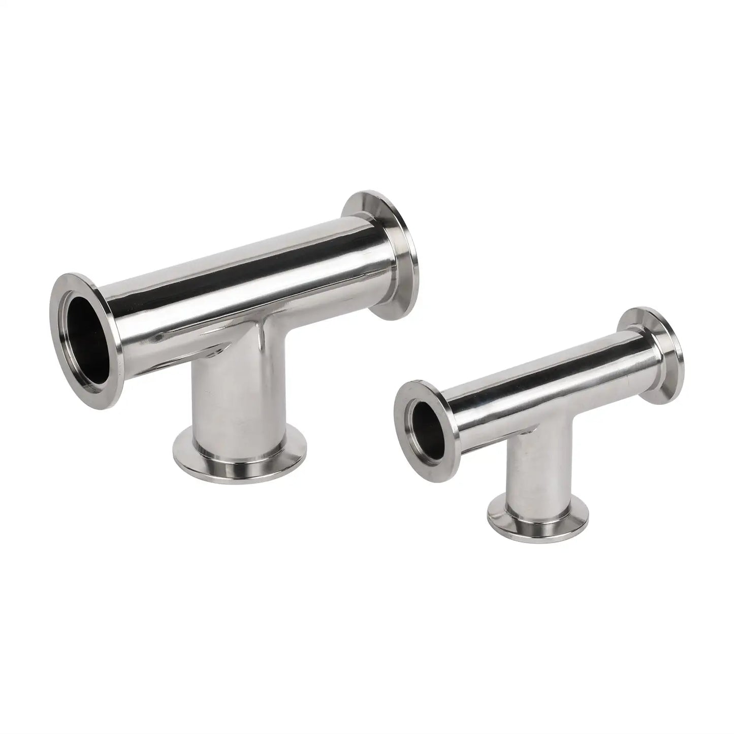 Stainless Steel Sanitary Equal Tee SS304 SS316L
