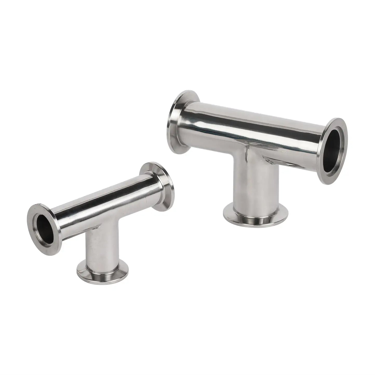 Stainless Steel Sanitary Equal Tee SS304 SS316L