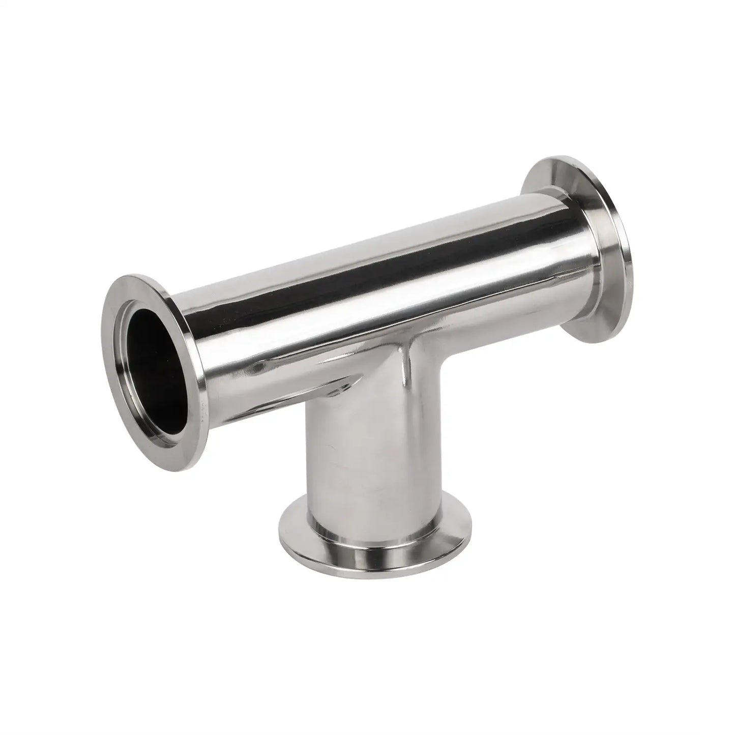 Stainless Steel Sanitary Equal Tee SS304 SS316L
