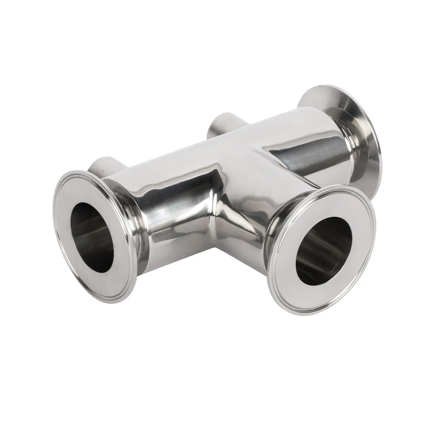 Stainless Steel Sanitary Equal Tee SS304 SS316L