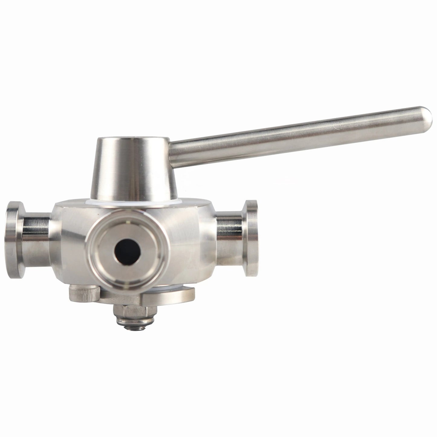 Stainless Steel Sanitary Forging Four Ways Plug Valve