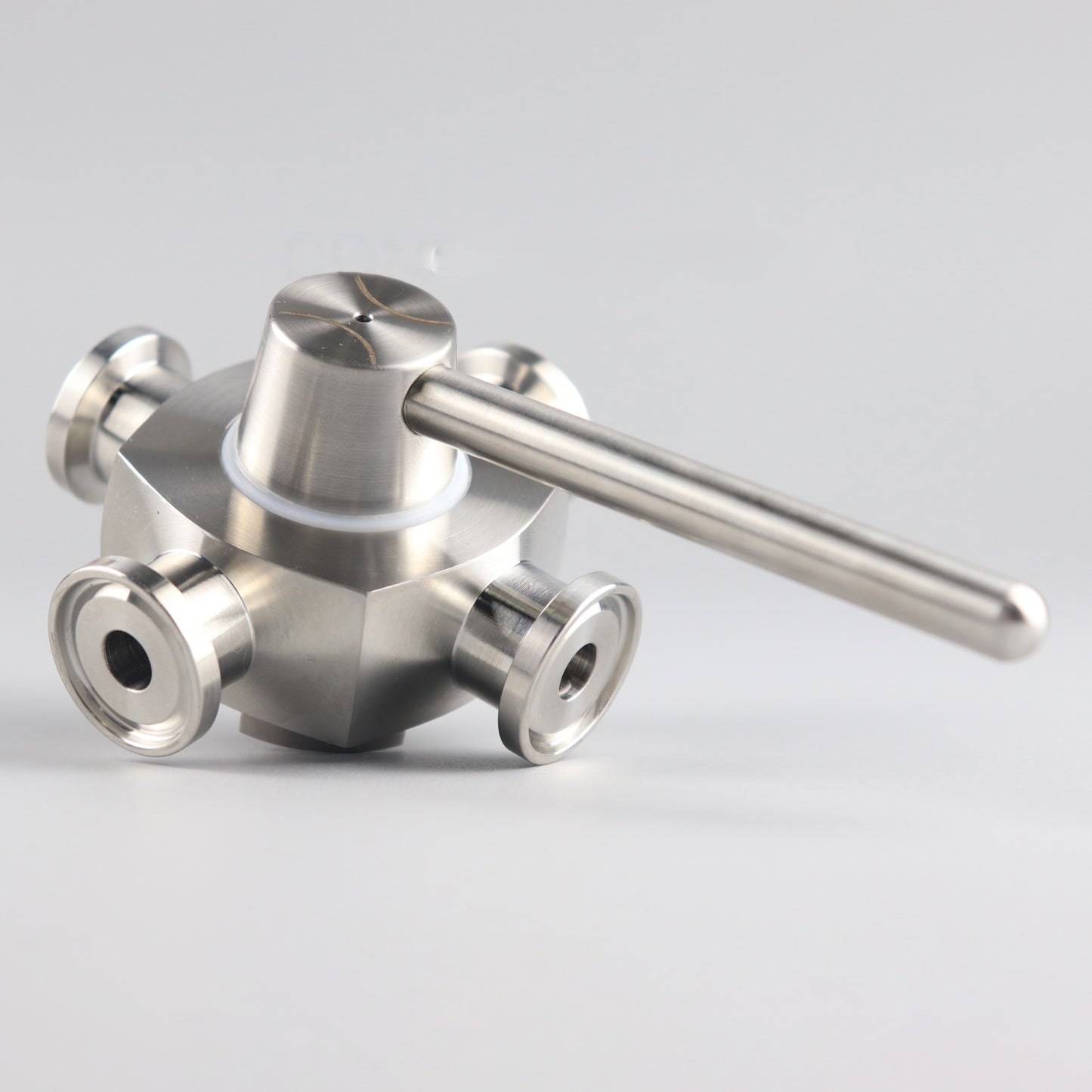 Stainless Steel Sanitary Forging Four Ways Plug Valve