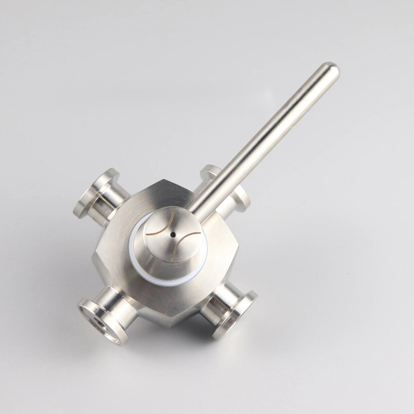 Stainless Steel Sanitary Forging Four Ways Plug Valve