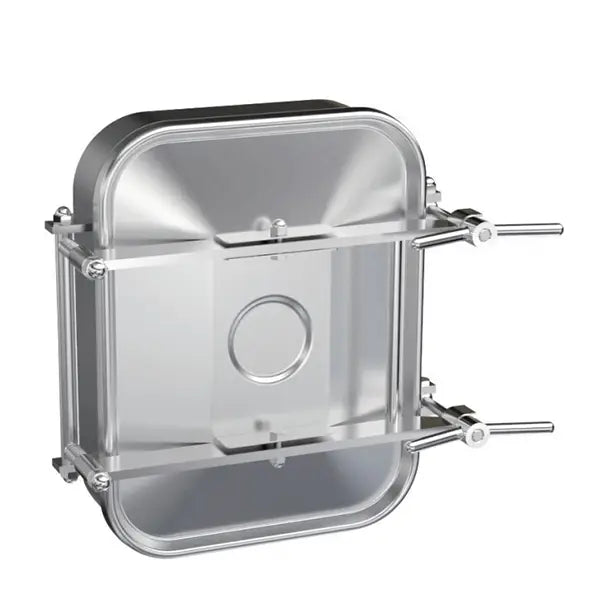 Stainless Steel Sanitary Hygienic Outward Rectangular Manway Manhole
