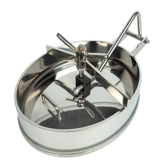 Stainless Steel Sanitary Inward Opening Elliptical Manway Manhole