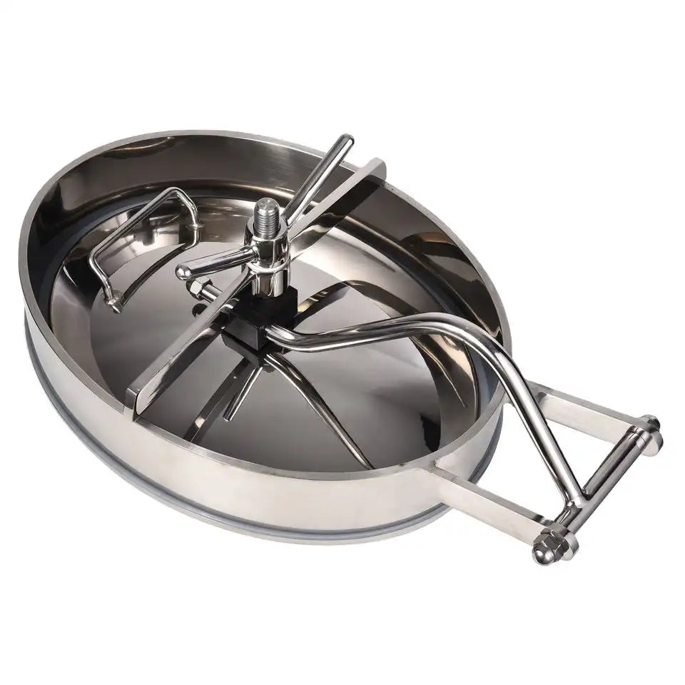 Stainless Steel Sanitary Inward Opening Elliptical Manway Manhole