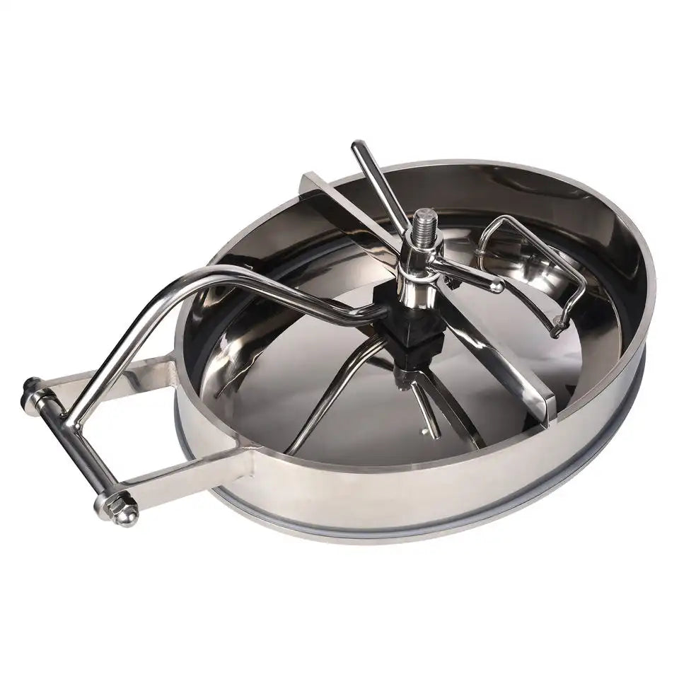 Stainless Steel Sanitary Inward Opening Elliptical Manway Manhole