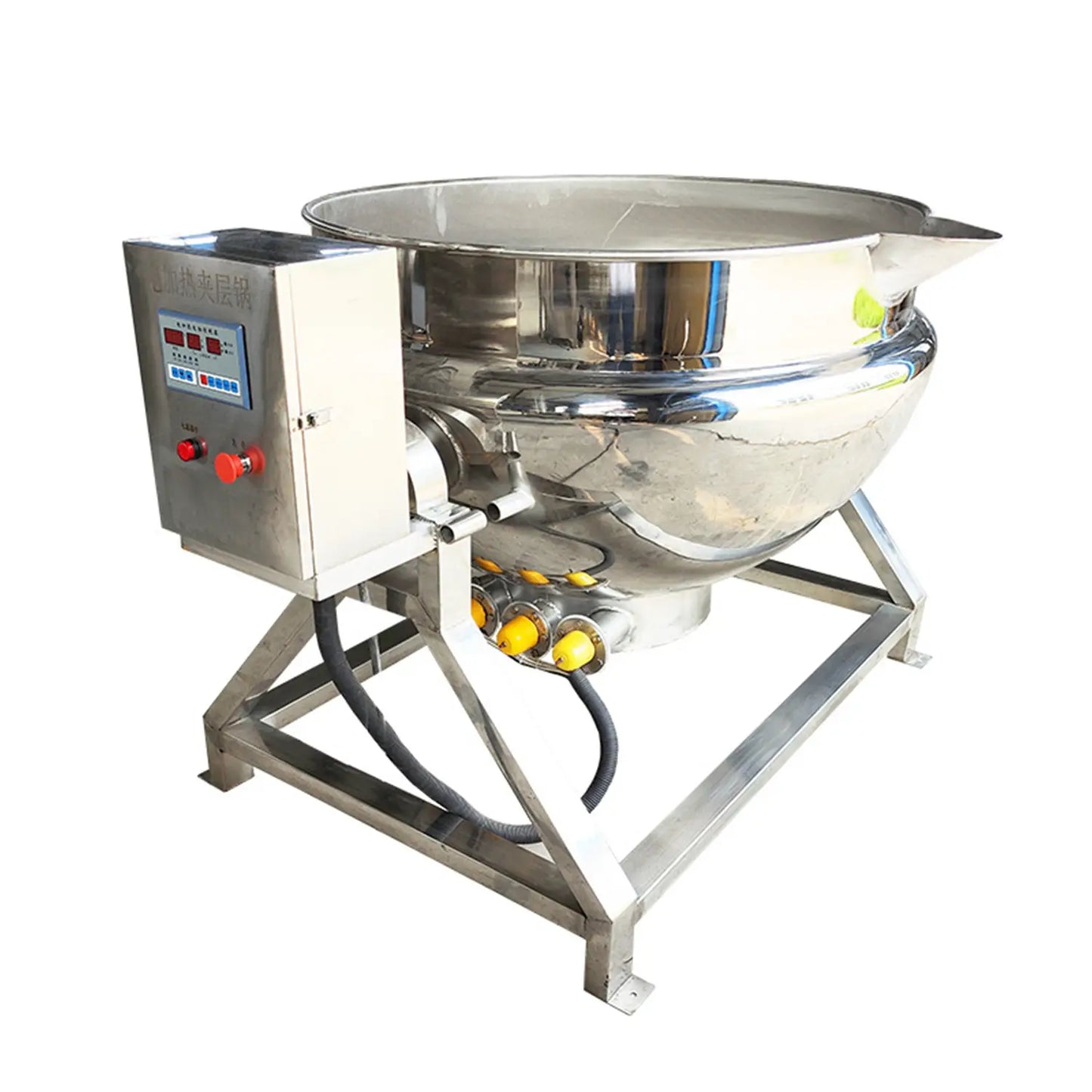 Stainless Steel Sanitary Jacket Kettle Tank SS304 SS316L