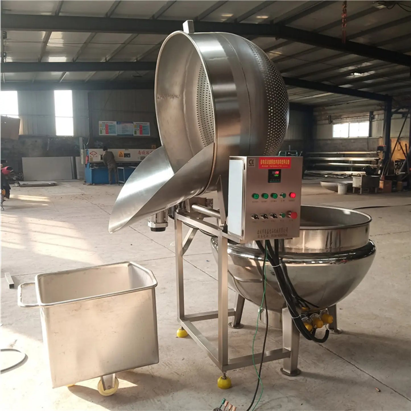 Stainless Steel Sanitary Jacket Kettle Tank SS304 SS316L